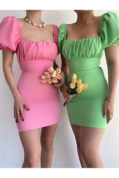 Angel Mia Adel Elbise Pembe