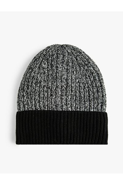 Koton Πλεκτό Beanie Folded Sparkling