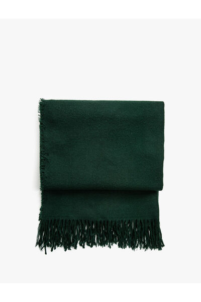 Koton Şal de bază ciucuri detaliat