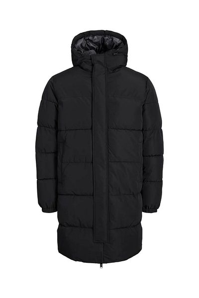Jack & Jones Men's Coat Black 12256980 Jjebradley Long Puffer