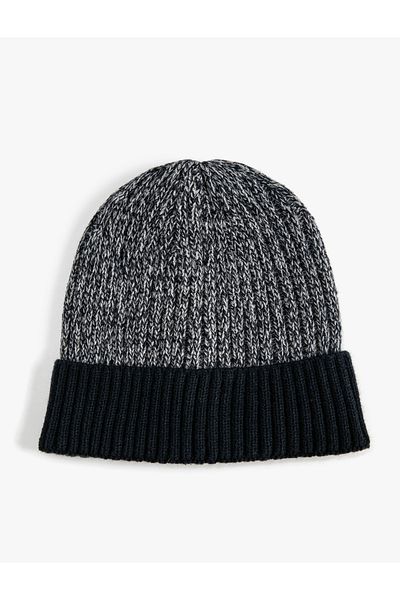 Koton Wrapped Beret with Fold Detail