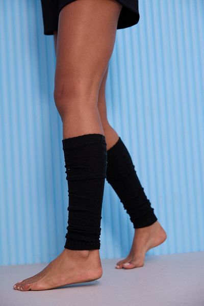 Katia&Bony Női kötött mintás leggings FEKETE