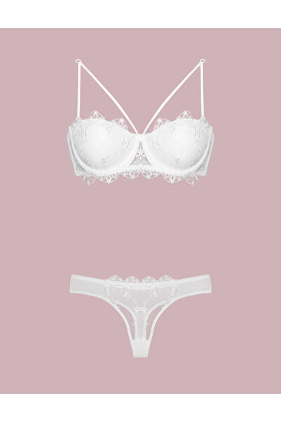 Kocabey مجموعة حمالة صدر دانتيل مدعومة من MDB 4591