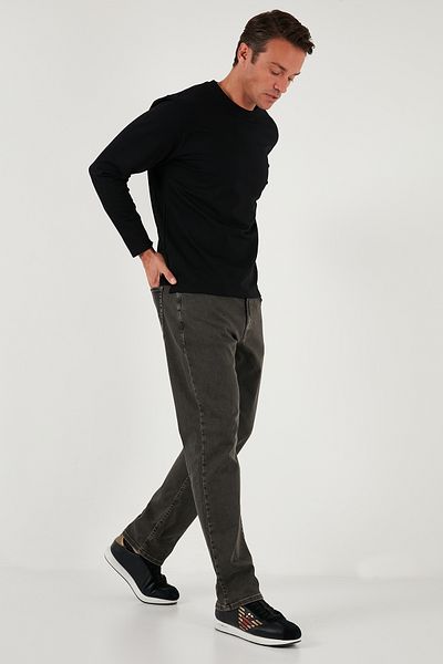 Buratti Ανδρικό τζιν με ψηλόμεσο πόδι - Stretch βαμβακερό Comfort Fit ΤΖΙΝ ΠΑΝΤΕΛΟΝΙ 4411S27TEXAS