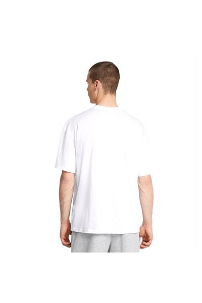 Under Armour Men's White Oversize T-Shirt - Heavyweight 1386803 -100
