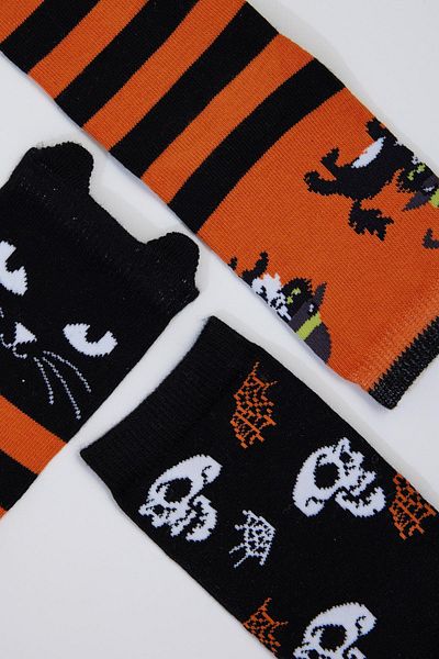 Katia&Bony Πακέτο 3 κάλτσες Helloween Box με μοτίβο
