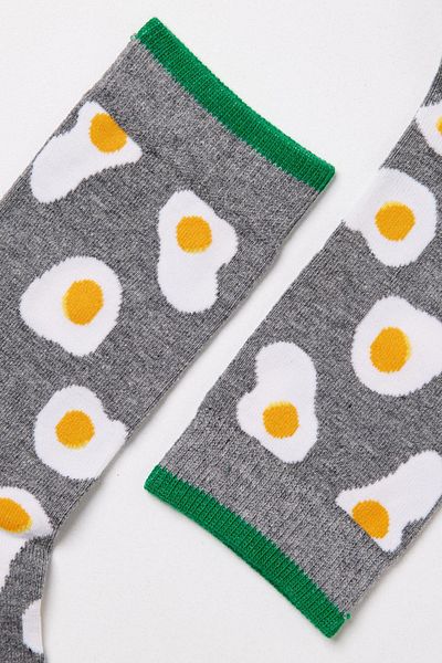 Katia&Bony Eggs Art Socks Grey Melange