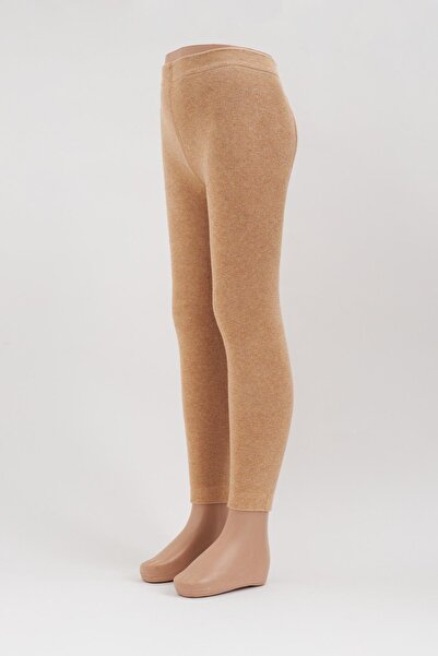 Katia&Bony Towel Inside Children's Leggings Beige Melange