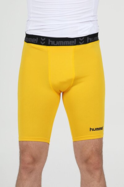 hummel Κίτρινο κοντό κολάν