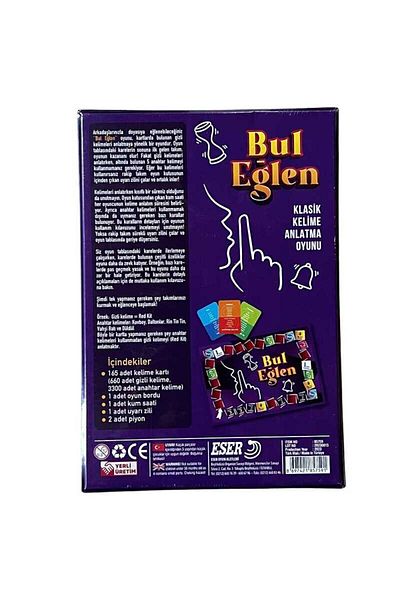 Oyuncakfabrikasi Find Art Have Fun Game Classic Word Describing Game