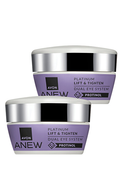 AVON Anew Platinum Lift & Tighten Dual Eye System 20 Ml. İkili Set