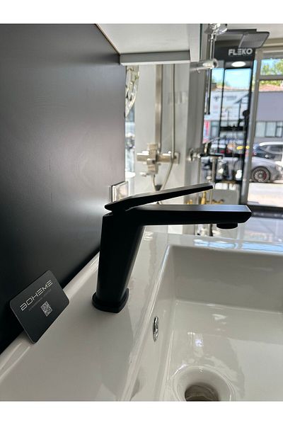 Boheme Fleko Chroma Black Sink Bateria