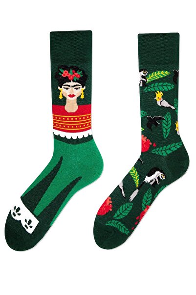 CARNAVAL SOCKS Left and Right Artistic Patterned Colorful Socks