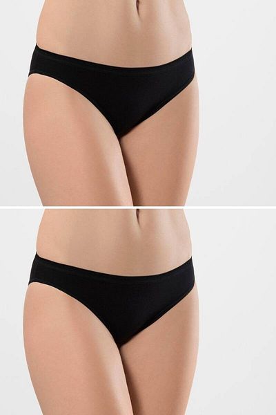 TÜREN Chiloți bikini din bumbac Lycra 2 piese pentru femei