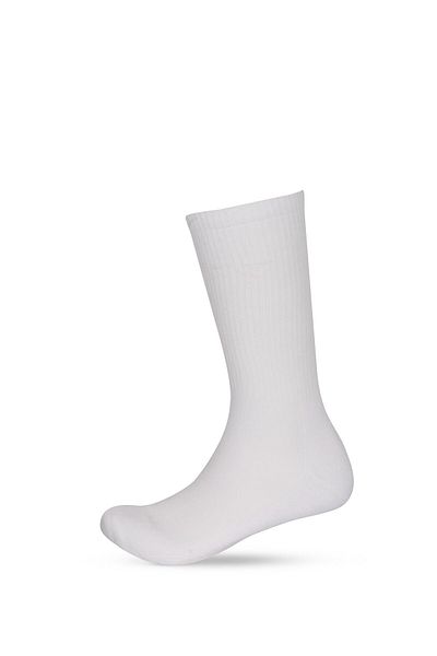 Katia&Bony Мъжки дълги чорапи с хавлиена подметка Basic Socket Socket White