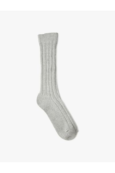 Koton Long Sock Socks Thick Textured