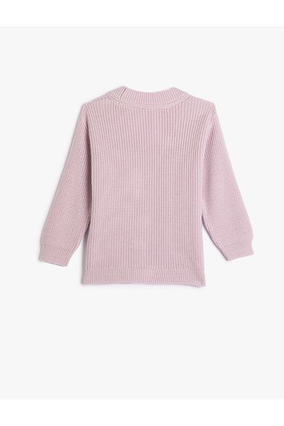 Koton Strickjacke, Basic, V-Ausschnitt, geknöpft, tiefe Schulterpartie