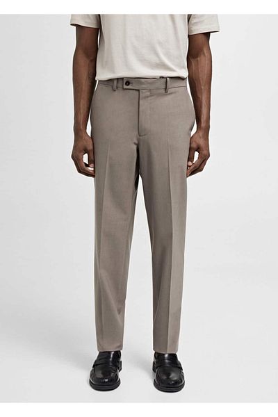 MANGO Man Slim Fit Cool Wool Set Trousers
