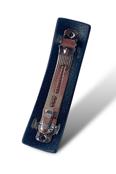 TAKIŞTIR Black Color Glitter Vending Machine Buckle