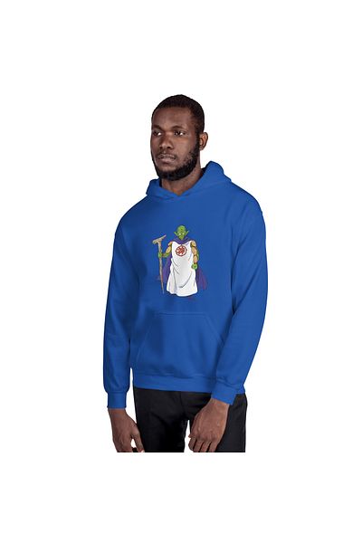 Moda Glo Hanorac unisex cu glugă cu imprimeu Kamisama