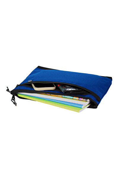 Jacbag Dual Zip Folder -Two Compartment File A4