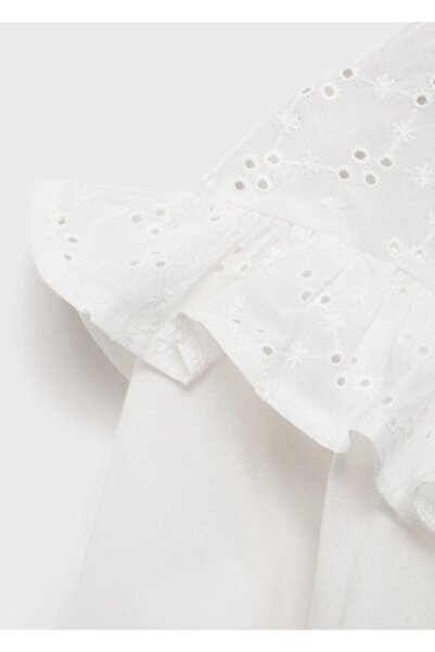 MANGO Kids Κέντημα Λεπτομερές T-Shirt