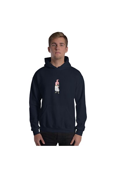 Moda Glo Унисекс суитшърт с качулка и щампа Mayimbu