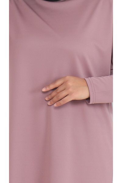 RESPİRO Large Size Comfortable Cut Seasonal Mother Size Dumped Soft Tunic