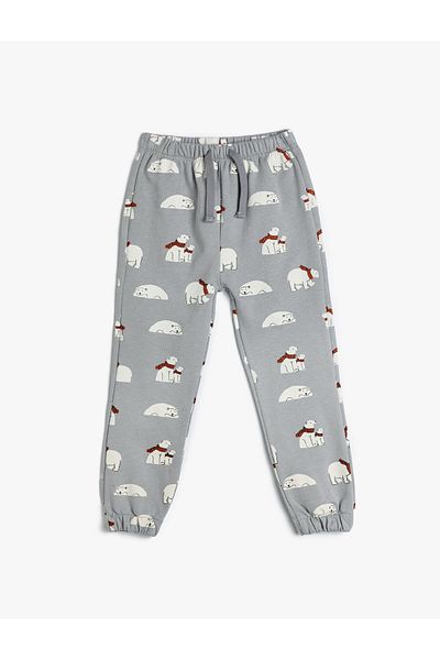 Koton Jogger s potiskem Polar Bear, šest bavlněných tepláků