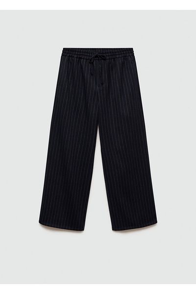 MANGO Kids Pantaloni drepte cu dungi