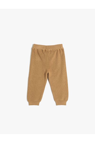 Koton Strick-Jogginghose in voller Länge, ohne Tasche, Standard-Taille