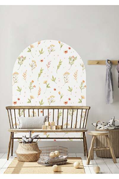 WALLHUMAN Boho - Bohem Tarz Oval Kemer Dekoratif Duvar Stickerı