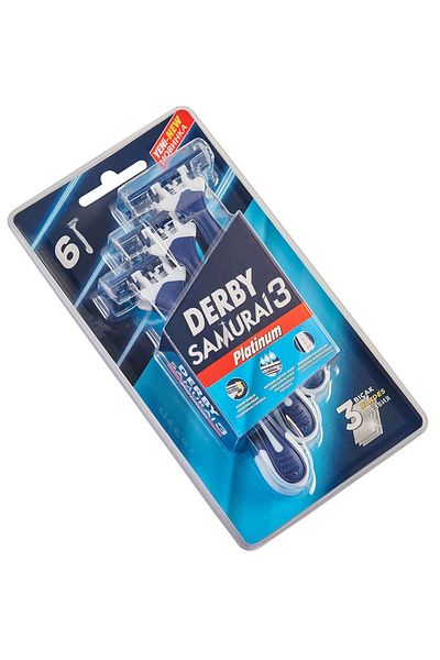 Derby Samurai Platinum3 6-Pack Blister
