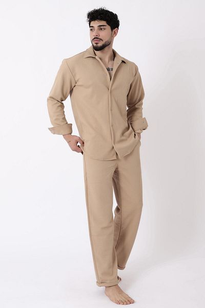 Stilkombin Knitted Snap Fastener Winter Jogger Suit Qm 6336-2011_72010
