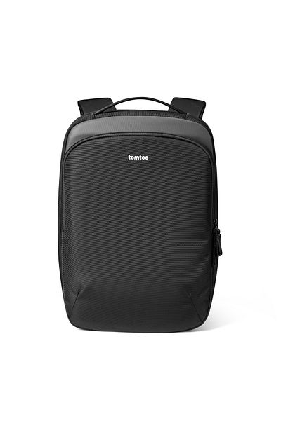 Tomtoc حقيبة ظهر للكمبيوتر المحمول Macbook Pro باللون الأسود مقاس 16 بوصة من Navigator H62 - T60m1d1