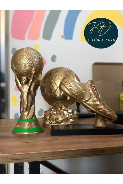 FigürDizayn Fifa Gold Shoe Award 20cm