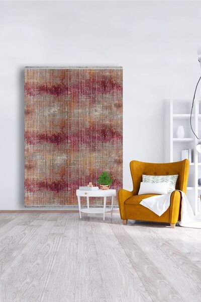 kilim home Mars 2012 Multy Tone Modern Pattern Non-Slip Base Decorative Carpet
