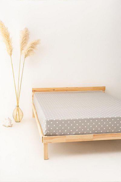 Soley |   Mix & Match |   Hearts |   100% Cotton Single Flat Sheet