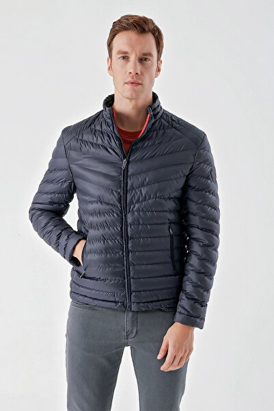 Morven Navy Blue Water Repellent Windproof Dynamic Fit Relaxed Fit Puffer Jacket