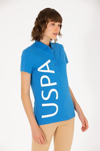 U.S. Polo Assn. Tricou pentru damă Saks Polo Gât 50262939 -VR045