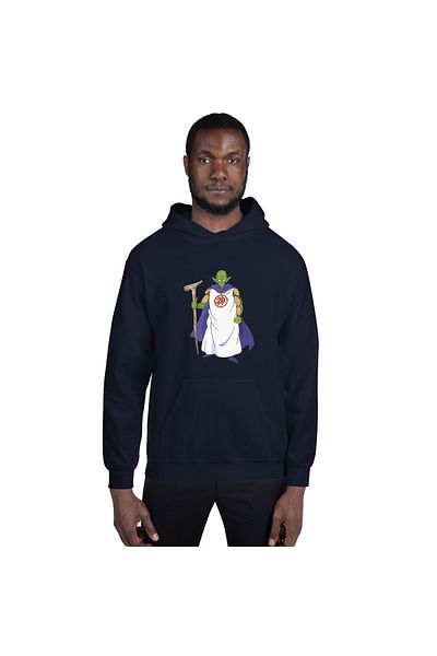 Moda Glo Унисекс суитшърт с качулка и щампа Камисама