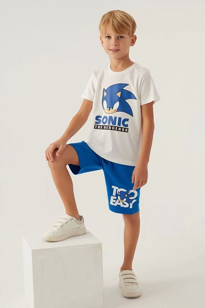 Sonic Modern Erkek Çocuk Bermuda Takım