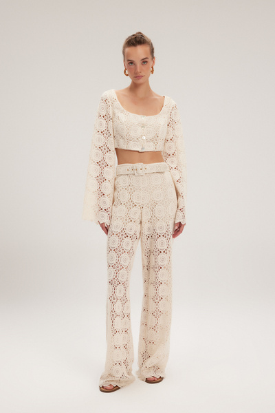 adL Güpürlü Pantolon