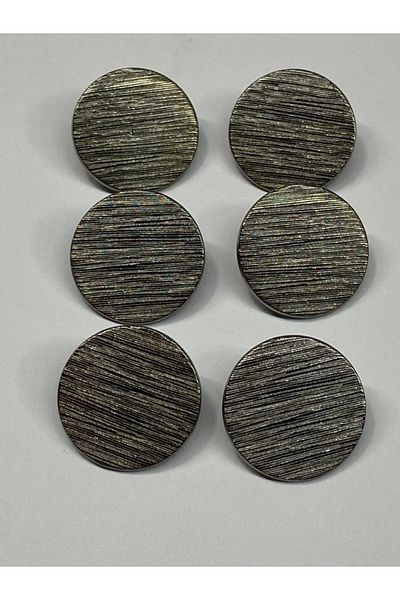karantuhafiye Trench Coat Jacket Button Set Striped Money Model Anthracite