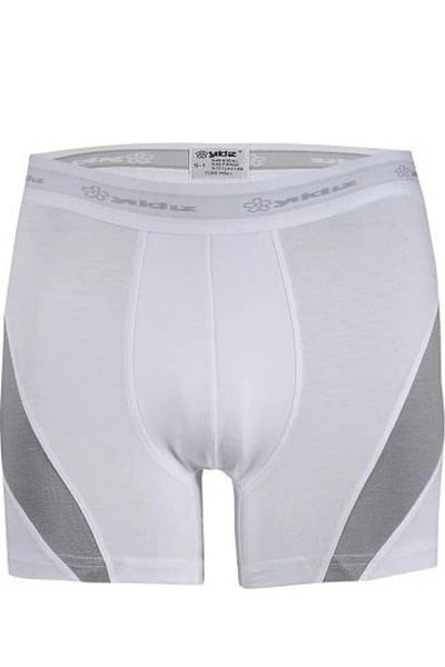 YILDIZ 115 Ανδρικά White Comfort Modal Boxers 10 Τεμάχια