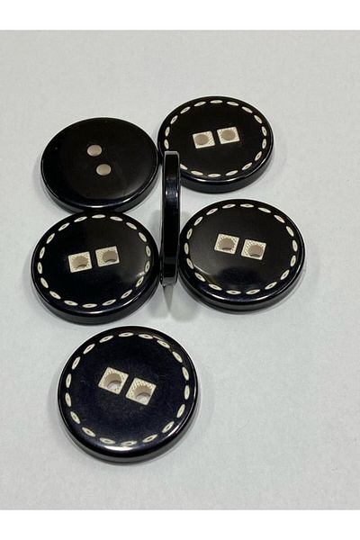 karantuhafiye Coat Button / Sewing Pattern / Set of 6 / 2.3 cm