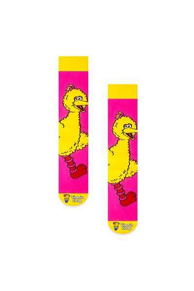 Vitamin Çorap Πολύχρωμες κάλτσες Big Bird Sesame Street