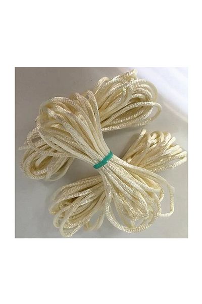 karantuhafiye Flush Rope / Rat Tail / Bracelet Rope / Evening Dress Back Tie Rope / 2 Mm 5 Meters