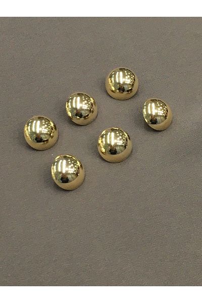 karantuhafiye Jacket Cardigan Sleeve Length Buttons Curved Gold Set of 6 1.8 Mm