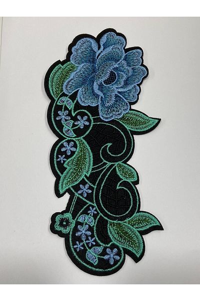 karantuhafiye Rose Applique / Embroidery Rose Applique / Bonding Applique